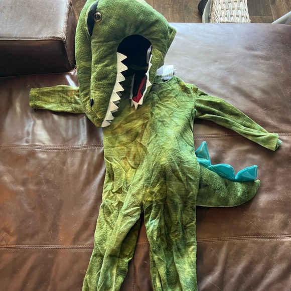 Pottery Barn Kids Costumes Pottery Barn Dinosaur Costume 3t Light